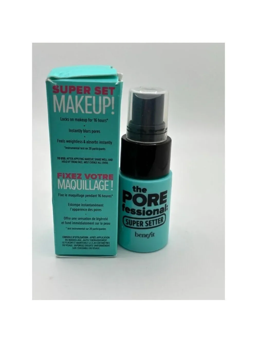 ✨5/$25✨ Benefit The POREfessional Super Setter Setting Spray Travel Size